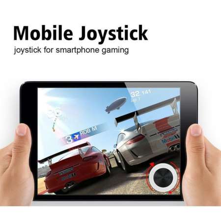 i-joystick รุ่นใหม่ ติดบนฟิล์มกระจกได้ Mobile joystick จอยติดหน้าจอ ใช้ได้ทั้ง ios-android ใช้ง่ายเป็นตัวดูดติดหน้าจอได้เลย สำรับ iphone/samsung mobile phone(Rov) V30 สีดำ