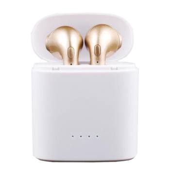 แนะนำ I7S TWS Headphones Wireless Bluetooth Earphones Twins Earbuds Stereo Music Headset With Charging Box black – intl