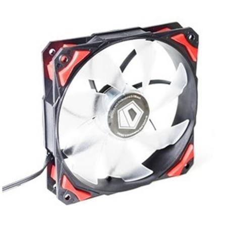 ID-COOLING FAN CASE 120MM ID Cooling PL-12025 Red LED