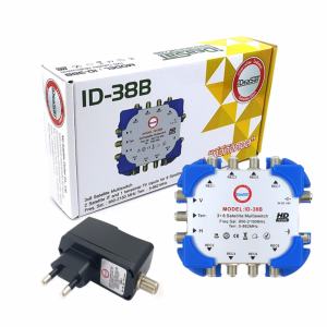 IDEASAT Multi Switch 3x8 ideasat เข้า3ออก8 ใช้ Adaptor 18V