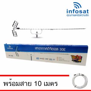 infosat Digital TV Antenna 30E เสาอากาศระบบดิจิตอลทีวี 30E