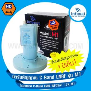 INFOSAT LNB-C BAND 1output 17K รุ่น INF_M1