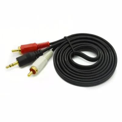 Di shop Jack 3.5mm to 2 RCA audio cable male to male 1.5M