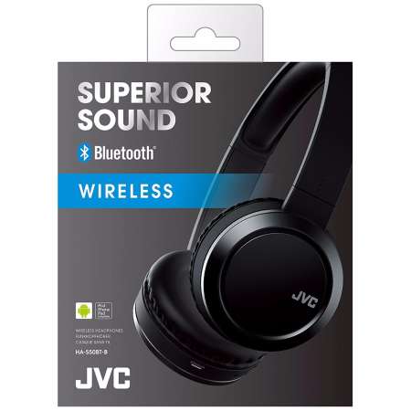 JVC HA-S50BT หูฟังบลูธูทเเบบ on-ear (Black)