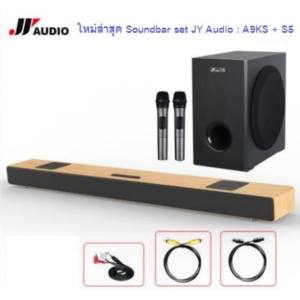 Soundbar JY Audio A9KS Karaoke + S5 Bluetooth 4.0 Subwoofer 1200 วัตต์
