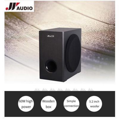ดูภาพ JY AUDIO S5 Subwoofer ขนาด 5.2''60W Wired Passsive Subwoofer for Home Theatre System Bass Woofer Speaker for Q9 A9 A9K A9S A9KS TV Soundbar เพิ่มเติม JY AUDIO S5 Subwoofer ขนาด 5.2''60W Wired Passsive Subwoofer for Home Theatre System Bass Woofer Speaker for Q9 A9 A9K A9S A9KS TV Soundbar