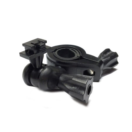 ขากล้องติดรถยนต์แบบยึดแกนกระจกมองหลังหัวสไลส์ ขนาด 14mm x 10mm