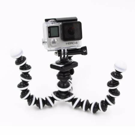 ขาตั้งกล้อง หนวดปลาหมึก Gorillapod Flexible Tripod Octopus tripod (Size S) แถมฟรี ที่หนีบโทรศัพท์