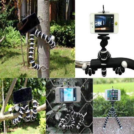 ขาตั้งกล้อง ขาตั้งมือถือ หนวดปลาหมึก Gorillapod Flexible Tripod Octopus tripod (Size M)