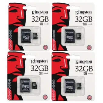 ข้อมูล Kingston anny Kingston Memory Card Micro SD SDHC 32 GB Class 10 คิงส์ตัน เมมโมรี่การ์ด 32 GB รุ่น แพ็ค4ชิ้น pantip
