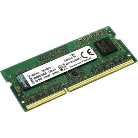 Kingston KVR16LS11/4 4GB 1600MHz DDR3L Notebook Memory 1.35V RAM