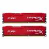 8GB ( 4GBx2 ) DDR3/1600 RAM PC (แรมพีซี) Kingston HyperX FURY Red ( HX316C10FRK2/8 )