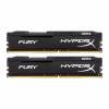 8GB ( 4GBx2 ) DDR4/2400 RAM PC (แรมพีซี) KINGSTON HyperX FURY BLACK ( HX424C15FBK2/8 )