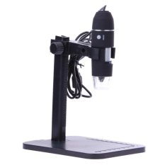 กล้องจุลทรรศน์มือถือ USB Digital Microscope กำลังขยาย 1,000 X - สีดำ