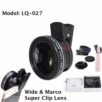 ดูภาพ เลนส์เสริมมือถือ LIEQI รุ่น LQ-027 2 in 1 Super wide angle 0.45xMacro 10x Lens สินค้าของแท้รับประกันในประเทศ 1 เดือน เพิ่มเติม เลนส์เสริมมือถือ LIEQI รุ่น LQ-027 2 in 1 Super wide angle 0.45xMacro 10x Lens สินค้าของแท้รับประกันในประเทศ 1 เดือน
