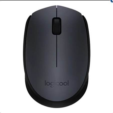 Logitech Mouse Wireless รุ่น M171 (GrayBlack)