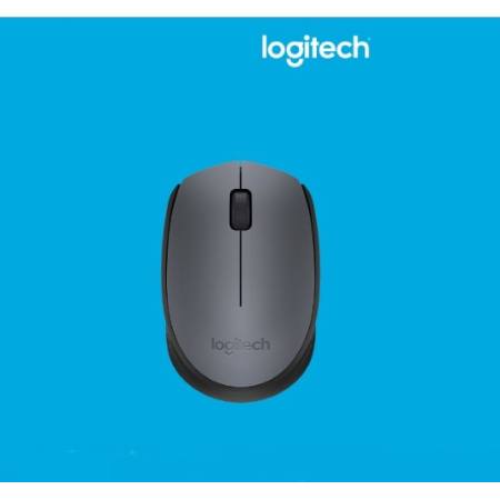 Logitech Mouse Wireless รุ่น M171 (GrayBlack)