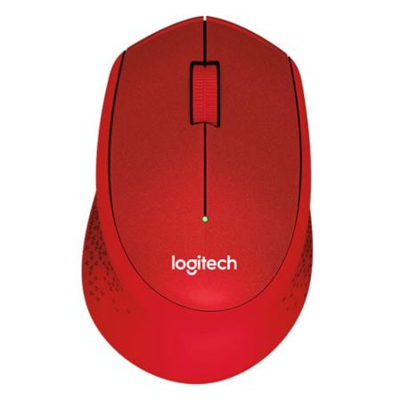 Logitech Mouse Wireless Silent Plus M331 Red