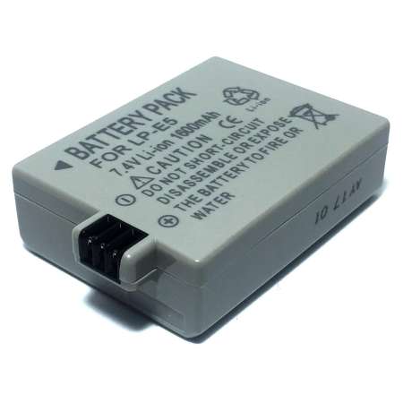 แบตเตอรี่กล้อง รหัสแบต LP-E5,LPE5 1600mAh แบตกล้องแคนนอน Canon for canon Replacement Battery for Canon EOS Rebel XSi XS T1i 450D 500D 1000D Kiss F/X2/X3 (Gray) แบตเตอรี่กล้อง รหัสแบต LP-E5,LPE5 1600mAh แบตกล้องแคนนอน Canon for canon Replacement Battery for Canon EOS Rebel XSi XS T1i 450D 500D 1000D Kiss F/X2/X3 (Gray)