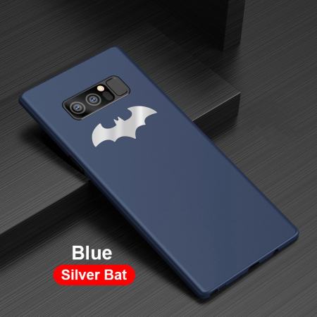 แบทแมนแบทแมนแบทแมนบางผิวโทรศัพท์กรณีสำหรับ Samsung Galaxy หมายเหตุ 8 เกราะป้องกันสำหรับ Samsung note8 เปลือก - นานาชาติ