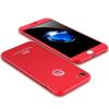หรูหรา 3 - ใน - 1 เกราะไฮบริดสำหรับ Apple IPhone 7 เต็มรูปแบบ 360 องศาปกหลังฝาครอบกรณีสี: สีแดงดำ - นานาชาติ