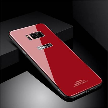 หรูหรากระจกนิรภัยปกหลังสำหรับ Samsung Galaxy หมายเหตุ 8 บางเกราะกันกระแทกโทรศัพท์สำหรับ Note8 - นานาชาติ