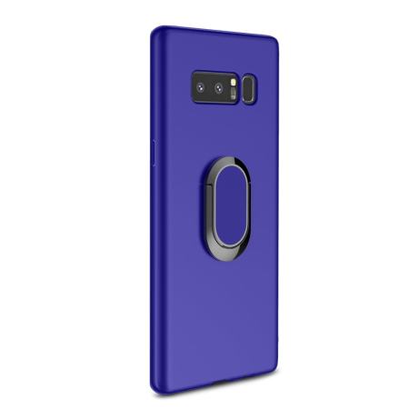 ที่วางแหวนแม่เหล็ก TPU PC เคสแข็งลายรถสำหรับซัมซุงกาแล็คซี่หมายเหตุ 8 N950 - Blue - INTL