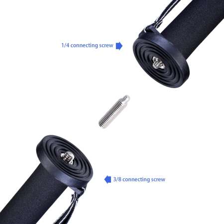 Manbily A-222 +M-1 Walking Stick Base Tripod 1650mm Alumninum Camera Unipod Monopod Flip Lock w/3 Legs Base Tripod For DSLR DV - intl