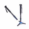 Manbily A-222 +M-1 Walking Stick Base Tripod 1650mm Alumninum Camera Unipod Monopod Flip Lock w/3 Legs Base Tripod For DSLR DV - intl