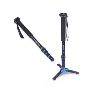 ราคา Manbily A-222 +M-1 Walking Stick Base Tripod 1650mm Alumninum Camera Unipod Monopod Flip Lock w/3 Legs Base Tripod For DSLR DV - intl พันทิป