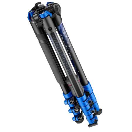 Manfrotto BeFree Color Aluminum Travel Tripod (Blue) 