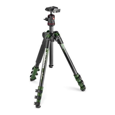 Manfrotto BeFree Color Aluminum Travel Tripod (Green) 