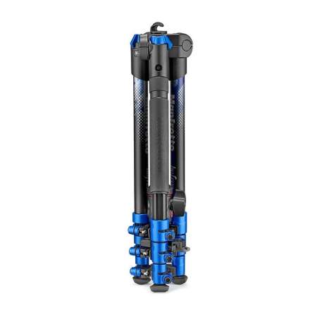 Manfrotto MKBFRA4BL-BH BeFree Color Aluminium Travel kit, Blue by FOTOFILE แถมฟรี Manfrotto 200PL Plate