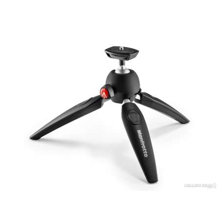 Manfrotto : PIXI EVO Mini Tripod (Black) (ขาตั้งกล้องแบบสามขาสำหรับกล้อง DSLR และ Compact)