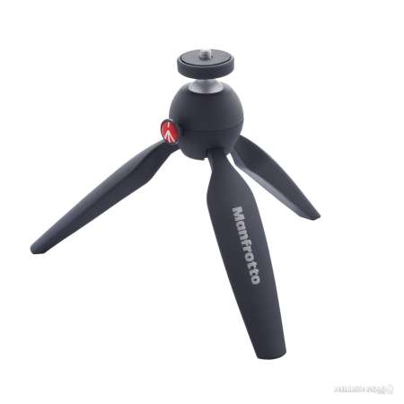 Manfrotto : PIXI Mini Tripod (Black) (ขาตั้งกล้องไซส์ Mini แบบ 3 ขา - สีดำ)