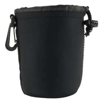 โปรโมชั่น Martin กระเป๋าใส่เลนส์ ถุงใส่เลนส์ Lens Pouch กันน้ำ กันกระเแทก ไซส์ M - Black pantip