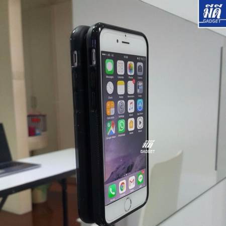 เคสติดกระจก ติดผนัง สีดำ iphone 6/6S
