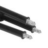 Meking 3x3/8 สแตนเลส Spikes Toe ฟุต FR GITZO ขาตั้งกล้อง Benro Monopod W/ฝาครอบ