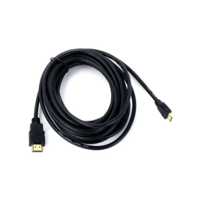 mini HDMI TO HDMI CABLE 5M (BLACK)