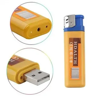 รีวิว MINI Hidden Spy Camera Lighter เครื่องบันทึกภาพ DV DVR CamCamcordGlittery พันทิป