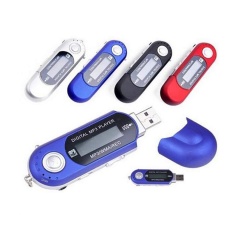 THB 199. Mini LCD Display Digital MP3 Music Player Player USB Stick Support FM Radio U Disk Sports MP3 FM Radio TF Card ...