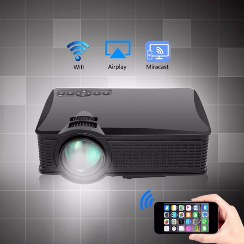 Mini Projector SD60 Multimedia Wifi 1500 Lumens (Black Color)