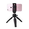 Mini Tripod with Holder Mount for Cell Phone, Action Camera (Black) 