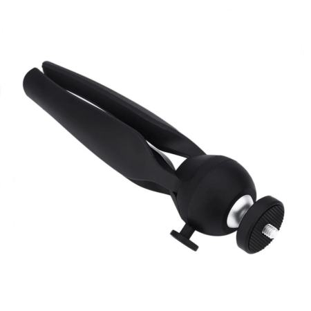 Mini Tripod with Holder Mount for Cell Phone, Action Camera (Black) 