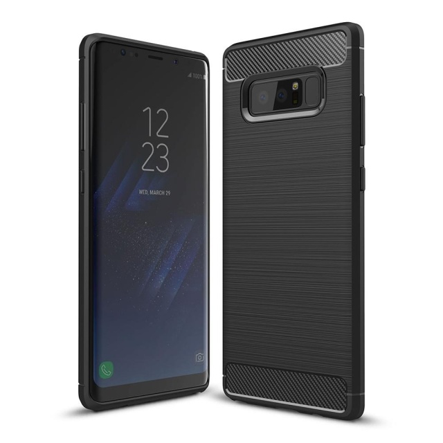 Mooncase ดูราคา กรณี Mooncase สำหรับ Samsung Galaxy หมายเหตุ 8 คาร์บอนไฟเบอร์ที่ ...