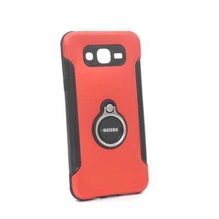 Motomo เคส  Samsung Galaxy J2 / J200 / J2 2015  รุ่น Shining Series ชนิด ฝาหลังมีแหวน กันกระแทก  ด้านนอก แข็ง ด้านใน นิ่ม  ตั้ั้งไม่ได้