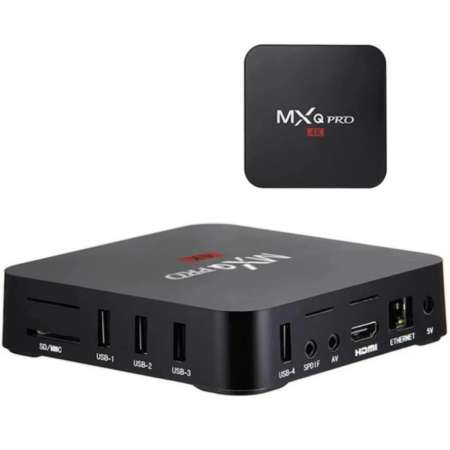 MXQ Pro Smart Box Android 6.0 Amlogic S905 4K Quad Core 64bit 1GB/8GB by Egreat (สีดำ)  