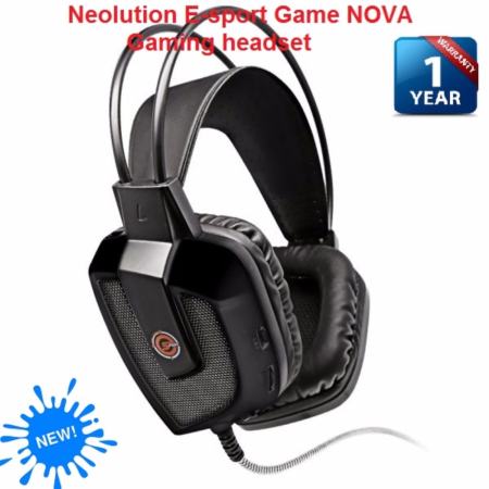 อย่าช้าสินค้าดี Neolution E-sport Game NOVA Gaming headset
หูฟังพลังเสียงขั้นเทพสำหรับคอเกมส์ มีไฟ LED 7 สี รับประกันศูนย์ 1 ปี ลดพิเศษกับ