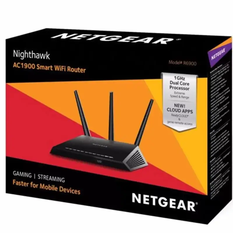ภาพสินค้าNetGear R6900, AC1900 Nighthawk AC1900 Smart WiFi Router (by King I.T.) จากร้าน HITECHubon บน Lazada ภาพที่ 1