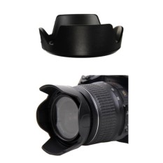 Nikon Lens Hood เทียบเท่า HB-45 II ทรงกลีบดอกไม้ for NIKKOR 18-55mm f/3.5-5.6G